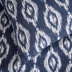 Ikat Seersucker Duvet Cover And Pillowcase Set 30 Ikat Seersucker Duvet Cover And Pillowcase Set -Habitat Store 30930151 alt05