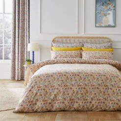 Hannah Retro Ditsy 100% Cotton Duvet Cover And Pillowcase Set -Habitat Store 30930154 alt02