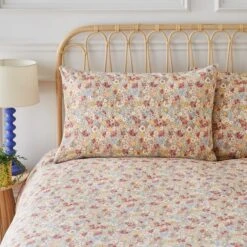 Hannah Retro Ditsy 100% Cotton Duvet Cover And Pillowcase Set -Habitat Store 30930156 alt03