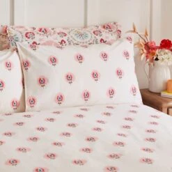 Hani 100% Cotton Duvet Cover And Pillowcase Set -Habitat Store 30930159 alt03