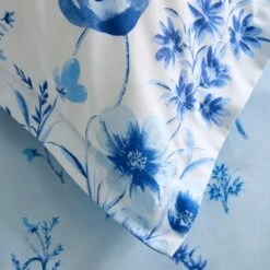 Foxley Ditsy Blue Oxford Pillowcase -Habitat Store 30930175 alt05