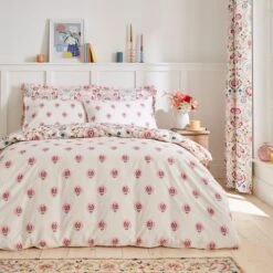 Hani 100% Cotton Duvet Cover And Pillowcase Set -Habitat Store 30930177 alt02