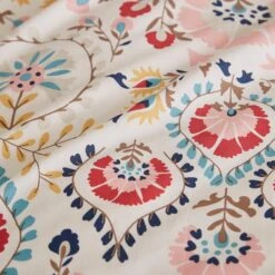 Hani 100% Cotton Duvet Cover And Pillowcase Set -Habitat Store 30930178 alt04