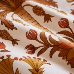 Palma Tropics 100% Cotton Duvet Cover And Pillowcase Set -Habitat Store 30930179 alt04