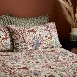 Forest Animals 100% Cotton Duvet Cover And Pillowcase Set -Habitat Store 30930183 alt01