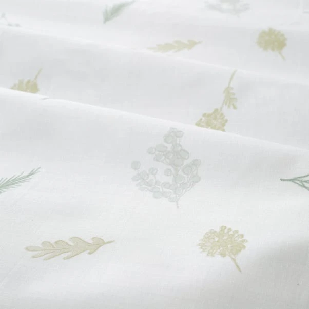 Floral Shadows 100% Cotton Duvet Cover And Pillowcase Set 8 Floral Shadows 100% Cotton Duvet Cover And Pillowcase Set - Image 6