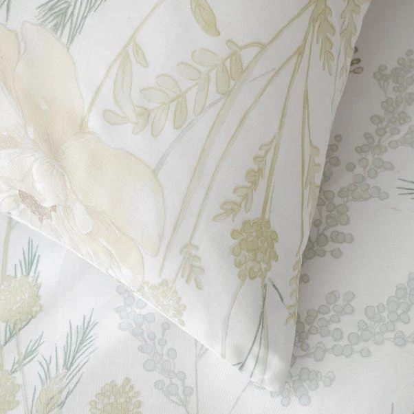 Floral Shadows 100% Cotton Duvet Cover And Pillowcase Set 9 Floral Shadows 100% Cotton Duvet Cover And Pillowcase Set - Image 7