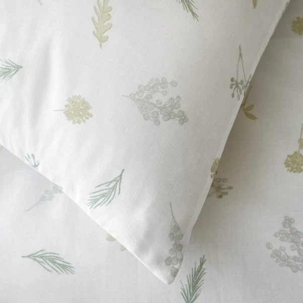 Floral Shadows 100% Cotton Duvet Cover And Pillowcase Set 10 Floral Shadows 100% Cotton Duvet Cover And Pillowcase Set - Image 8