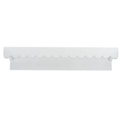 White Scalloped Shelf 5 White Scalloped Shelf -Habitat Store 30930298 alt01