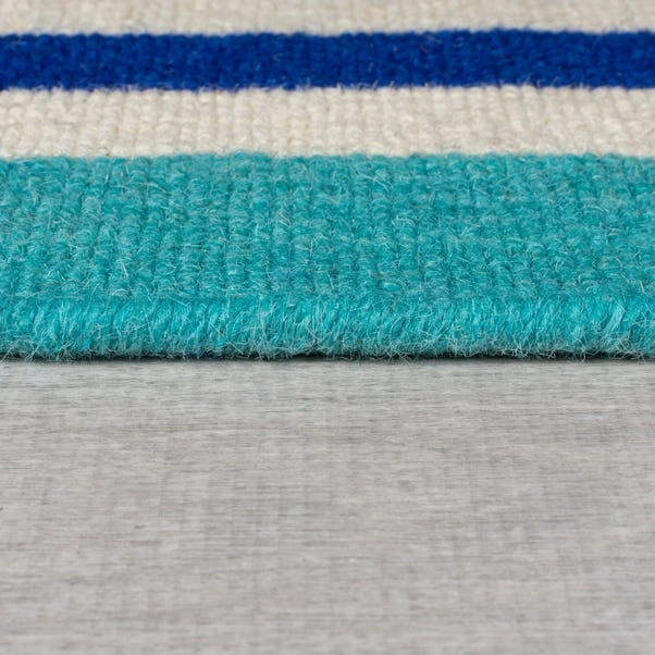 Beatrice Striped Textured Wool Runner 12 Beatrice Striped Textured Wool Runner - Image 10