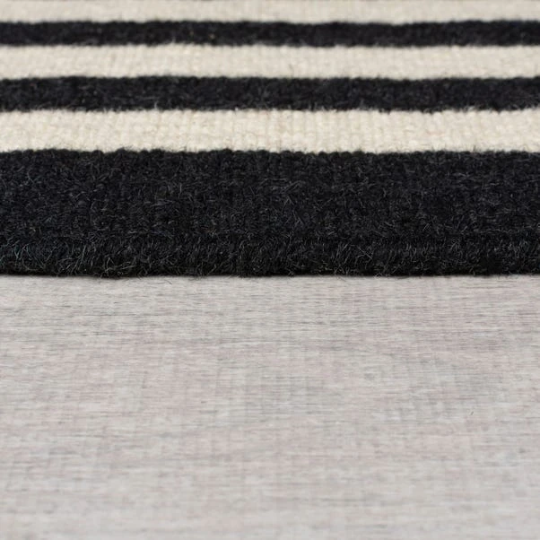 Beatrice Striped Textured Wool Runner 6 Beatrice Striped Textured Wool Runner - Image 4