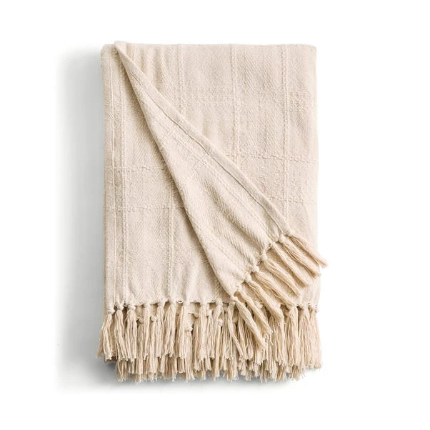 Cotton Check Throw 5 Cotton Check Throw - Image 3