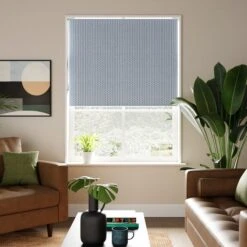 Aven Navy Blackout Roller Blind 37 Aven Navy Blackout Roller Blind -Habitat Store 30930476
