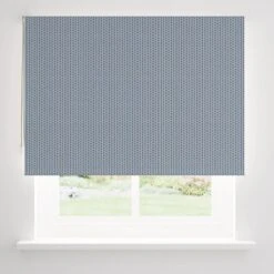 Aven Navy Blackout Roller Blind 35 Aven Navy Blackout Roller Blind -Habitat Store 30930482 alt03