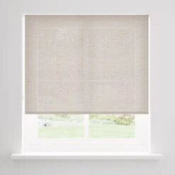 Semi Sheer Herringbone Roller Blind -Habitat Store 30930623 alt02