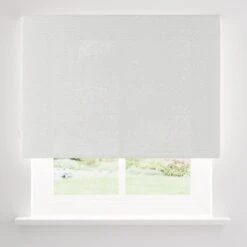 Semi Sheer Boucle Roller Blind 30 Semi Sheer Boucle Roller Blind -Habitat Store 30930660 alt03