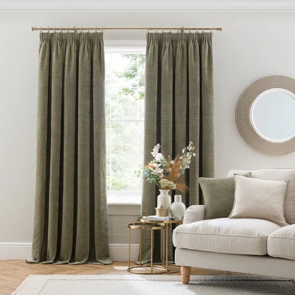 Alayna Chenille Pencil Pleat Curtains 10 Alayna Chenille Pencil Pleat Curtains - Image 8