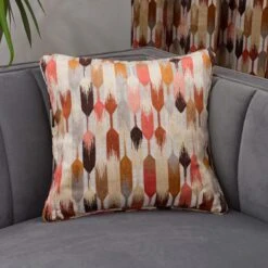 Kelso Cut Velvet Eyelet Curtains -Habitat Store 30930855 alt05