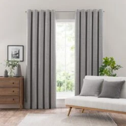 Chester Eyelet Curtains 39 Chester Eyelet Curtains -Habitat Store 30930898 alt01