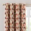 Kelso Cut Velvet Eyelet Curtains -Habitat Store 30930953