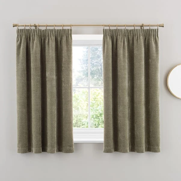 Alayna Chenille Pencil Pleat Curtains 11 Alayna Chenille Pencil Pleat Curtains - Image 9