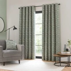 Roscoe Woven Eyelet Curtain -Habitat Store 30931342 alt01