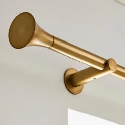 Flush Trumpet Fixed Metal Curtain Pole -Habitat Store 30931509 alt03