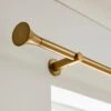 Flush Trumpet Fixed Metal Curtain Pole 1 Flush Trumpet Fixed Metal Curtain Pole -Habitat Store 30931511