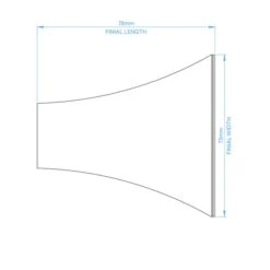 Flush Trumpet Fixed Metal Curtain Pole -Habitat Store 30931511 alt08