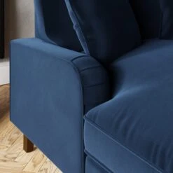 Beatrice Matte Velvet Snuggle Chaise 12 Beatrice Matte Velvet Snuggle Chaise -Habitat Store 30931620 alt02