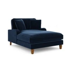 Beatrice Matte Velvet Snuggle Chaise 14 Beatrice Matte Velvet Snuggle Chaise -Habitat Store 30931620 alt04