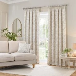 Shimla Floral Pencil Pleat Curtain -Habitat Store 30931662 alt01