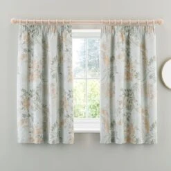 Trailing Wisteria Blackout Pencil Pleat Curtain -Habitat Store 30931676 alt04