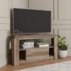 Canyon Oak Corner TV Unit For TVs Up To 44" -Habitat Store 30931720