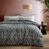 Syrah Ikat 100% Cotton Duvet Cover And Pillowcase Set -Habitat Store 30931779