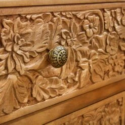 Jules Hand Carved Bedside Table -Habitat Store 30931914 alt03