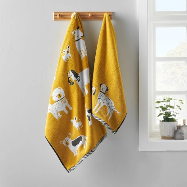 Dogs Cotton Towel 9 Dogs Cotton Towel - Image 7
