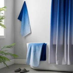 Ombre Blue Shower Curtain -Habitat Store 30932208 alt03