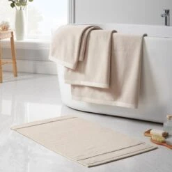Turkish Luxury Heavyweight Cotton Bath Mat 39 Turkish Luxury Heavyweight Cotton Bath Mat -Habitat Store 30932210
