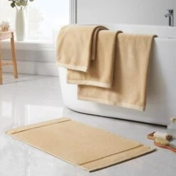 Turkish Luxury Heavyweight Cotton Bath Mat 36 Turkish Luxury Heavyweight Cotton Bath Mat -Habitat Store 30932215