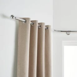 Ashton Metal Eyelet Bay Curtain Pole -Habitat Store 30932236 alt04