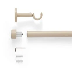Trinity Fixed Metal Eyelet Curtain Pole -Habitat Store 30932291 alt02