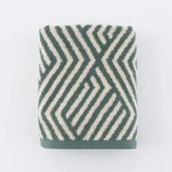 Geo Cotton Towel -Habitat Store 30932371 alt01