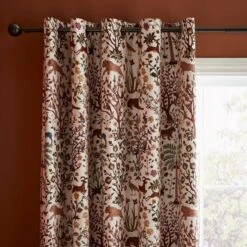 Forest Animals Blackout Eyelet Curtains 27 Forest Animals Blackout Eyelet Curtains -Habitat Store 30933058