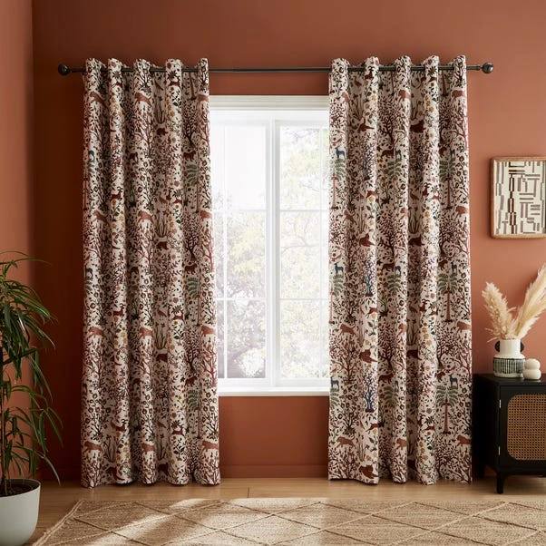 Forest Animals Blackout Eyelet Curtains 14 Forest Animals Blackout Eyelet Curtains - Image 12