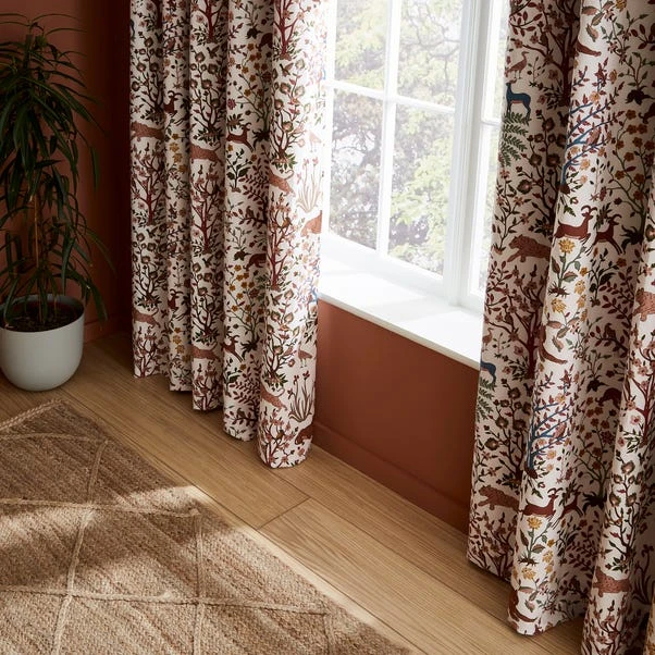 Forest Animals Blackout Eyelet Curtains 11 Forest Animals Blackout Eyelet Curtains - Image 9