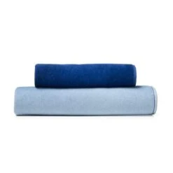 Ombre Blue Cotton Towel -Habitat Store 30933289 alt03