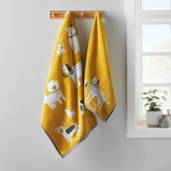 Dogs Cotton Towel 14 Dogs Cotton Towel -Habitat Store 30933391 alt03