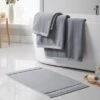 Turkish Luxury Heavyweight Cotton Bath Mat 2 Turkish Luxury Heavyweight Cotton Bath Mat -Habitat Store 30933395