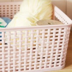 Checked Plastic Basket -Habitat Store 30933405 alt01